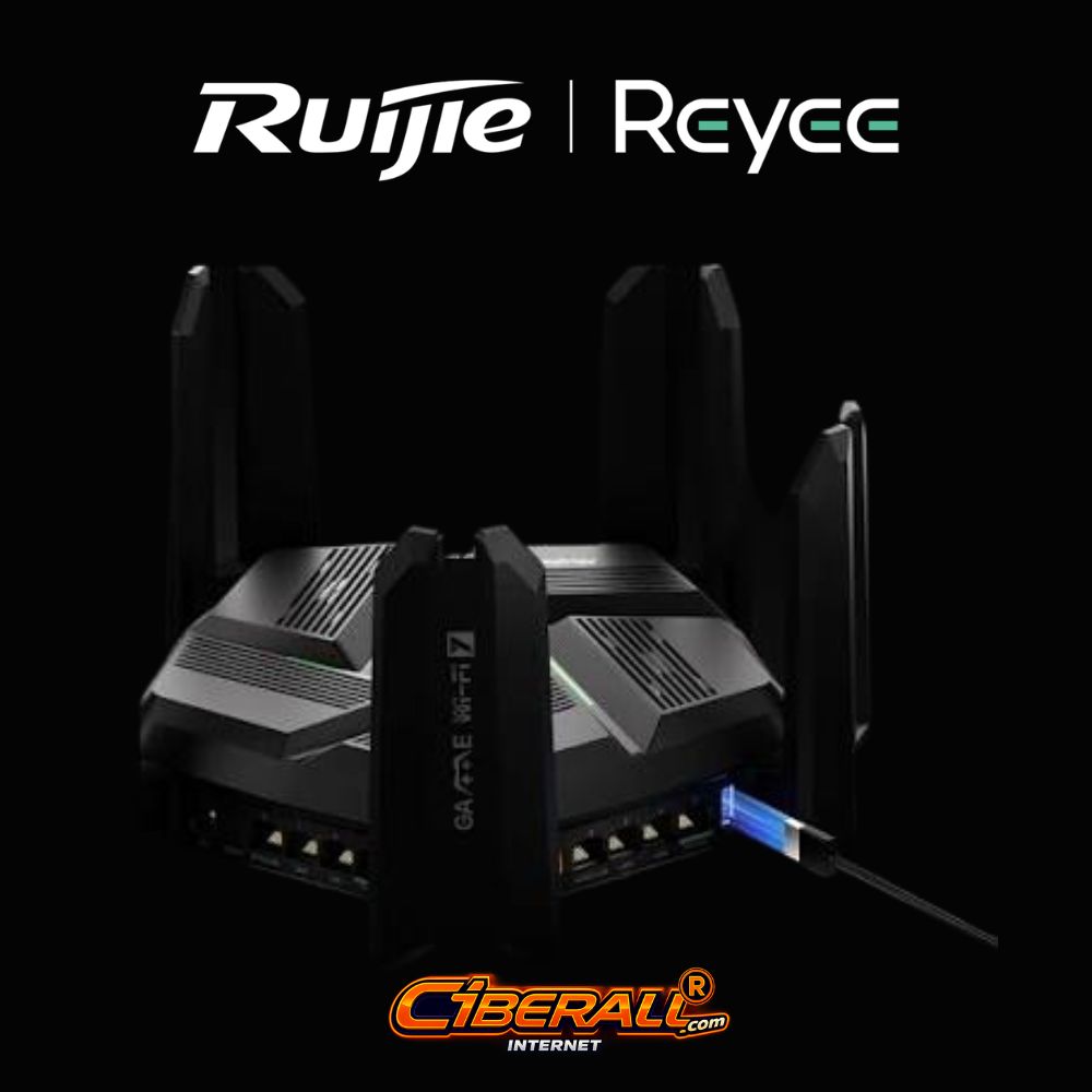 Router Inalámbrico Ruijie Wi-Fi 7 MESH RG-EW7200BEPRO | Gaming y Multi-WAN 2.5G