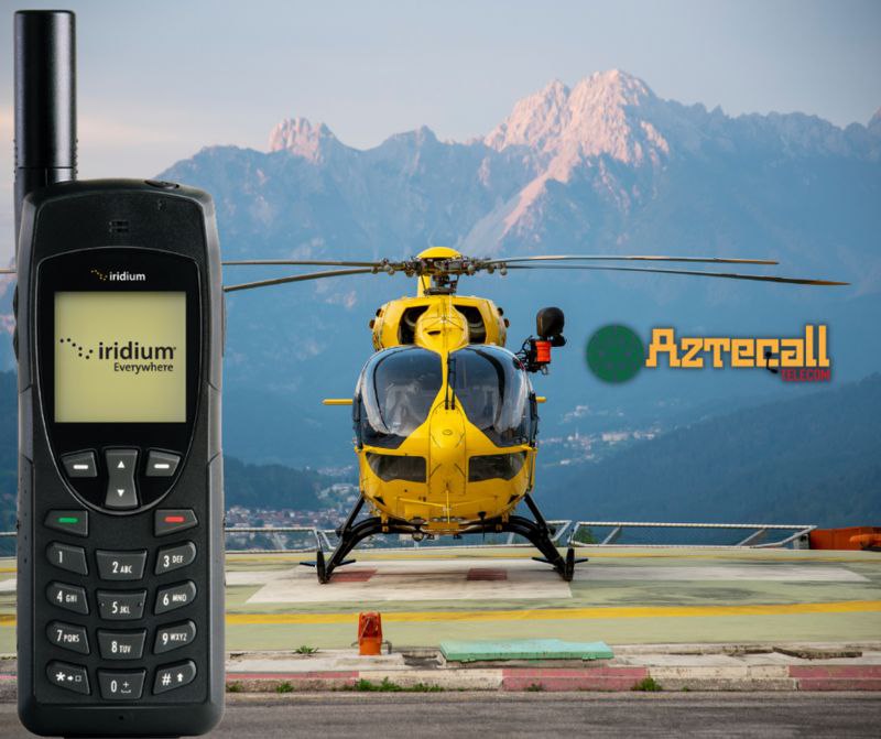 Teléfono Satelital Iridium 9555 | Cobertura Global de Polo a Polo