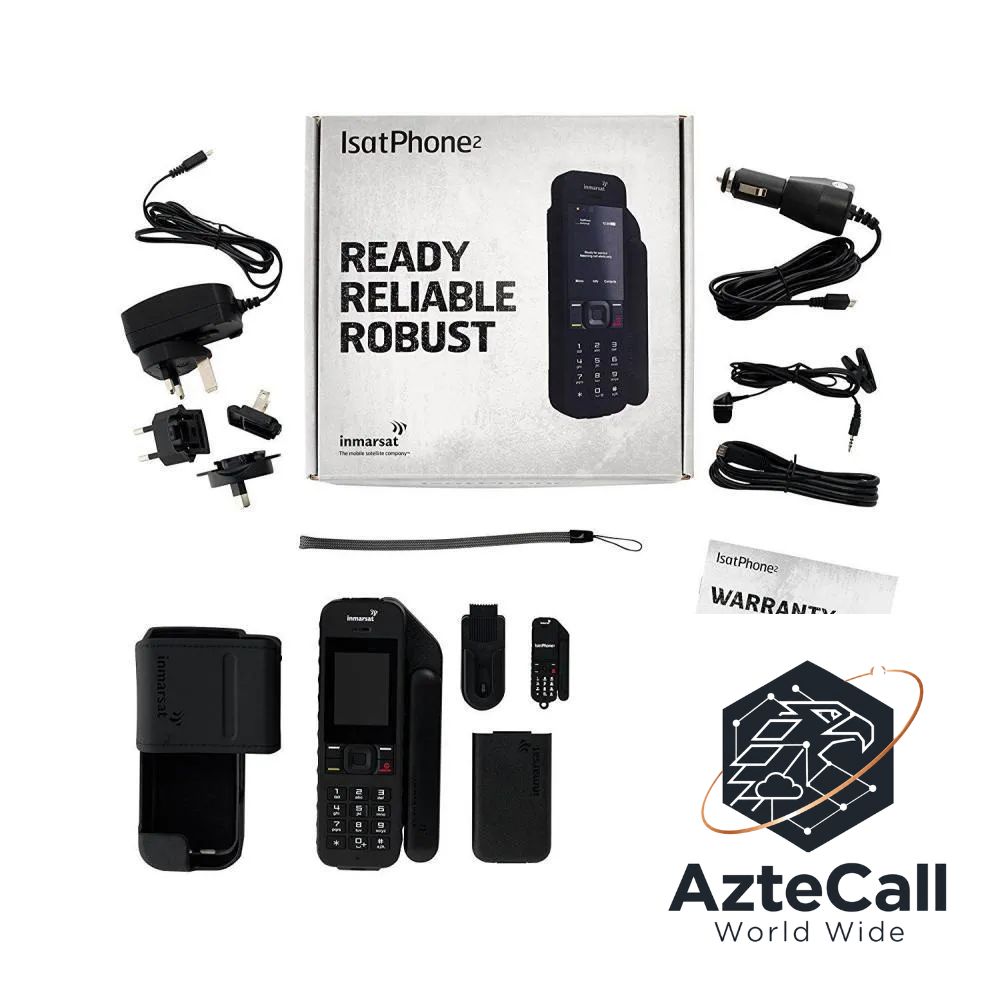 Teléfono Satelital IsatPhone (Inmarsat) con Servicio AzteCall | Cobertura Global - Image 2