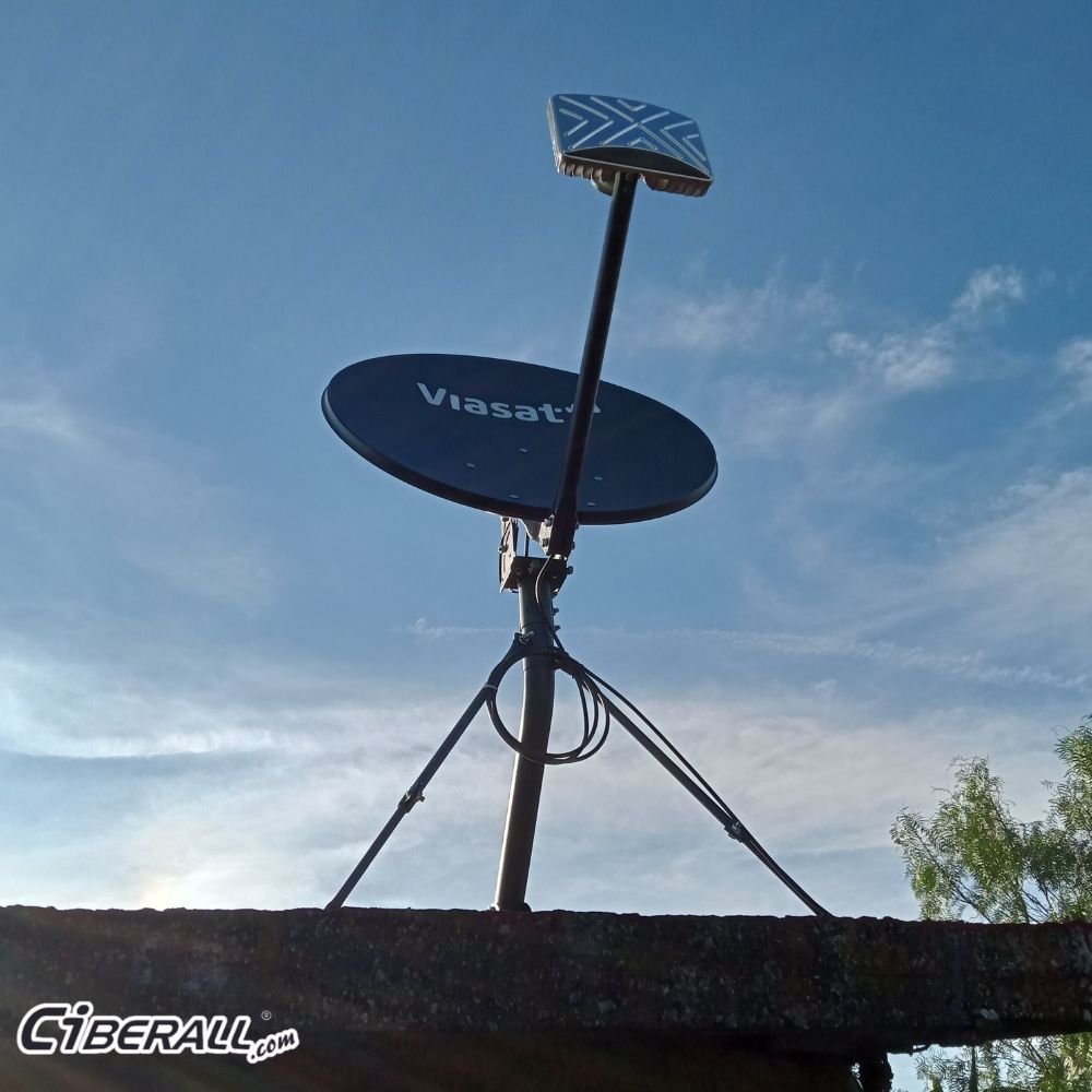 Kit de Internet Satelital ViaSat (Tecnología Geoestacionaria) + Instalación Profesional