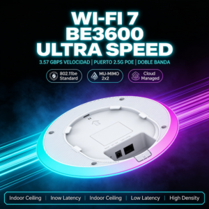 Access Point Ruijie Reyee RG-RAP72 | Wi-Fi 7 BE3600 para Techo Interior (3.57 Gbps)