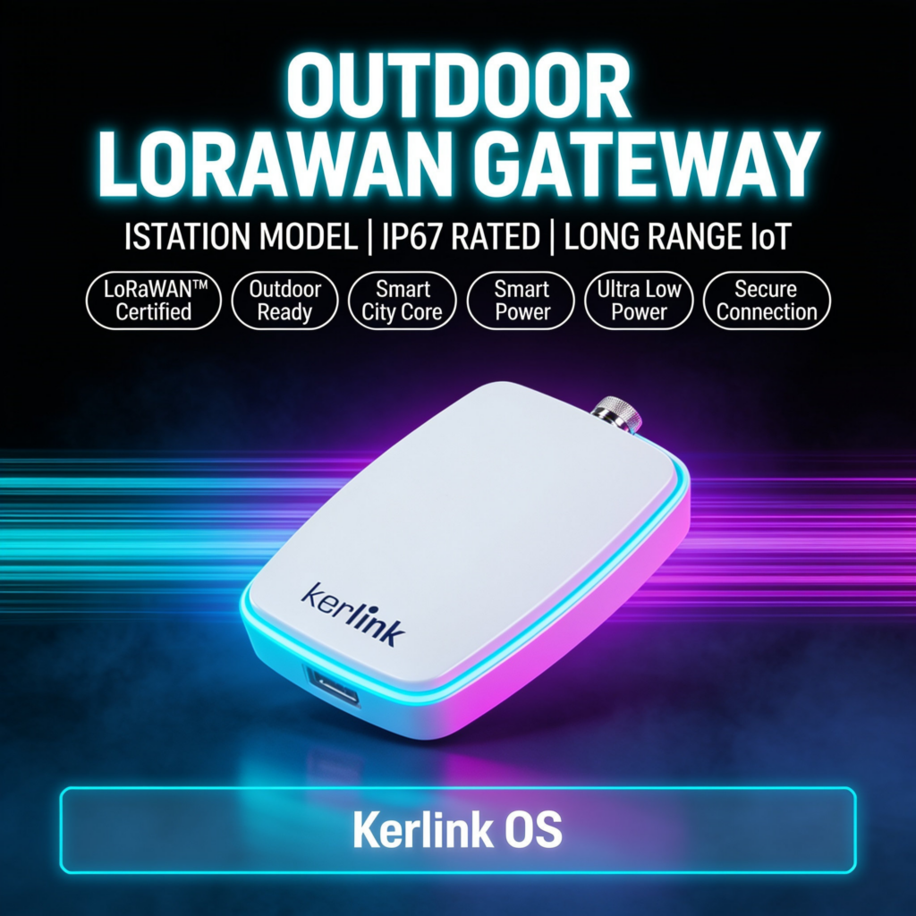Gateway LoRaWAN® Kerlink iStation | Uso Exterior IP67 para IoT