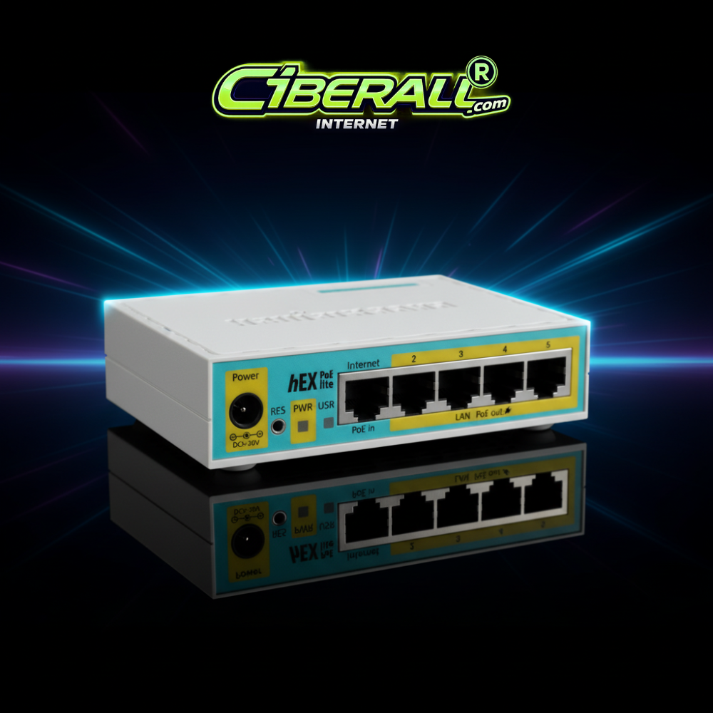 Router MikroTik E50UG (hEX) – Edición CiberALL SD-WAN