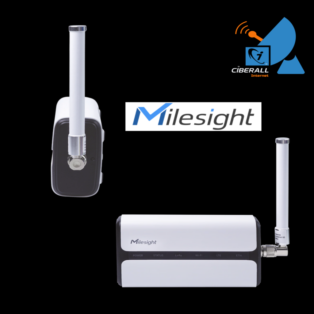 Gateway LoRaWAN Milesight UG65 8 Canales IP65 UG65915EA