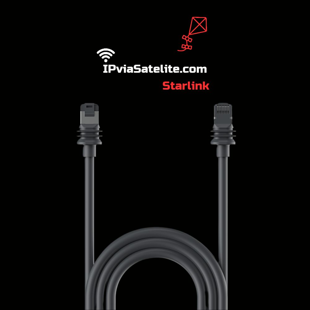 Cable Original Starlink de 15 m (49 ft) | Repuesto para Kit Standard 4X