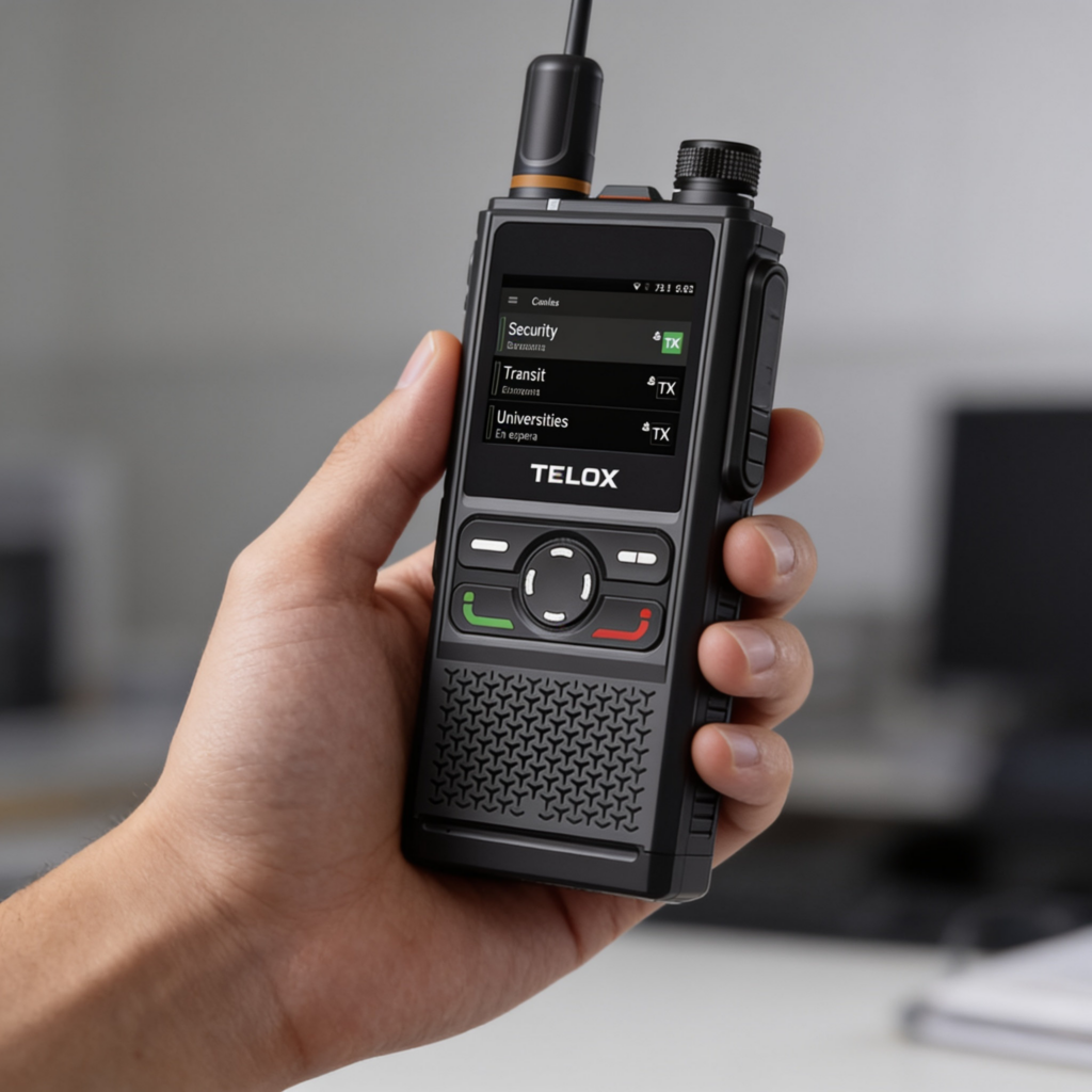 Radio PoC 4G LTE TE320 | Incluye 1 Año de Servicio NXRADIOTERMINAL